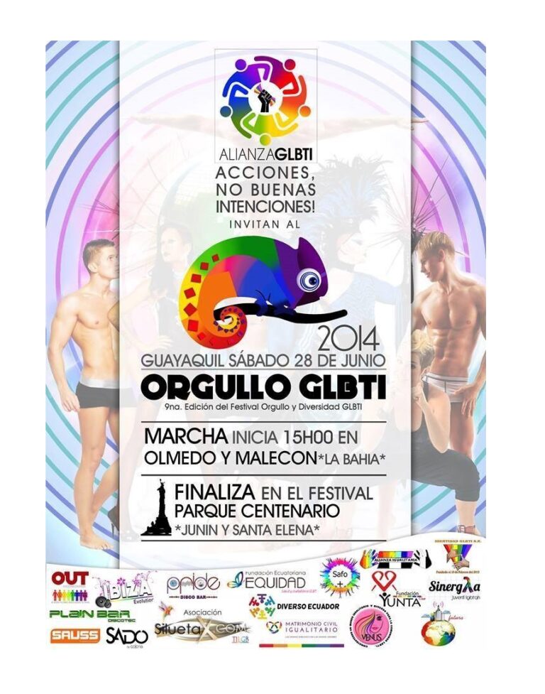Convocatoria al Orgullo Guayaquil 2014